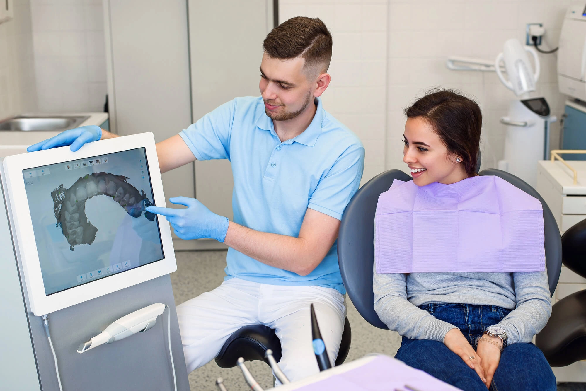 dentist clawson mi and patient